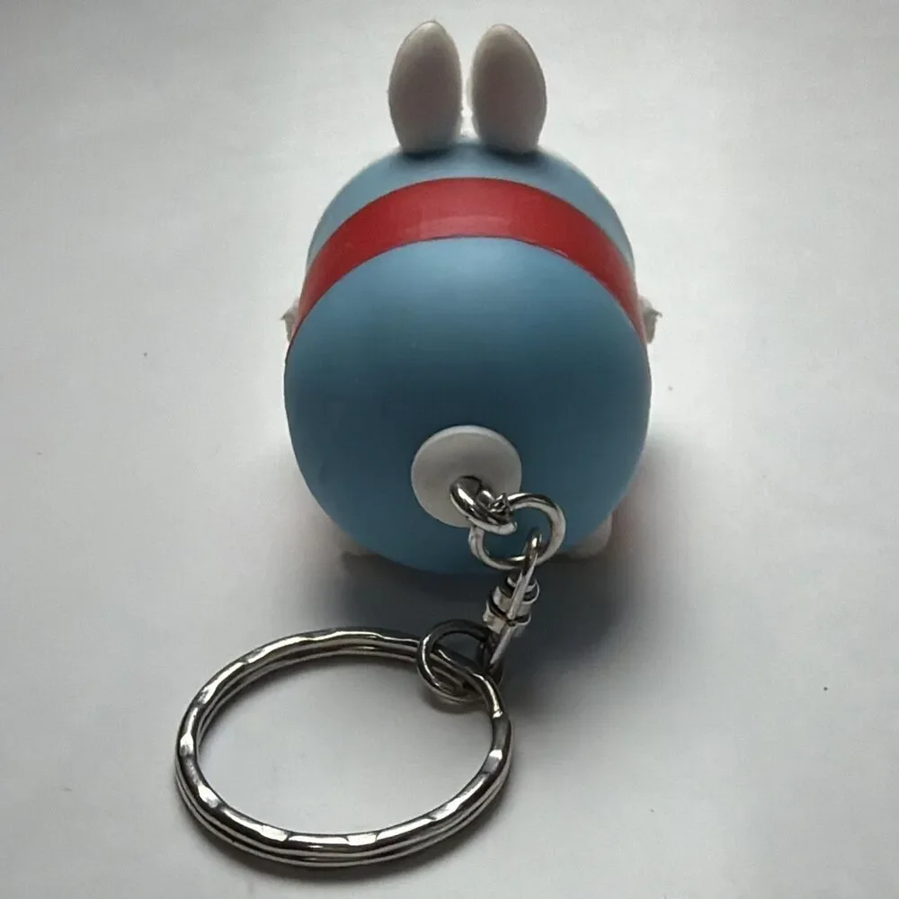 Disney Tsum Tsum Figure Keychain - White Rabbit